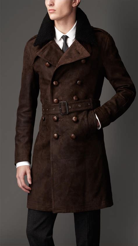 burberry shearling mens